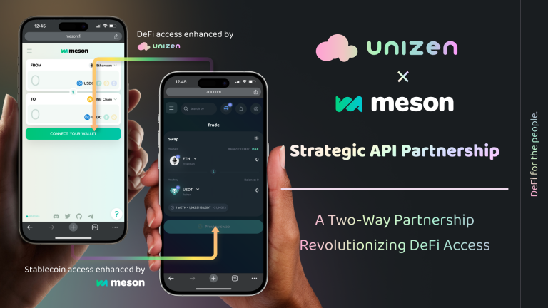Unizen and Meson API: A Two-Way Partnership Revolutionizing DeFi Access