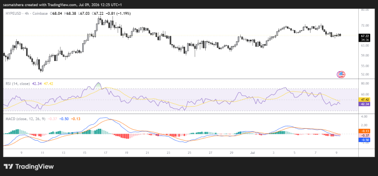 HYPE faces selling pressure as institutional demand keeps the $100 target alive