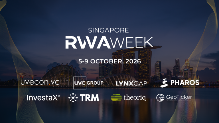 RWA WEEK Singapore Announces New Wave of Institutional Speakers as October Event Draws Closer